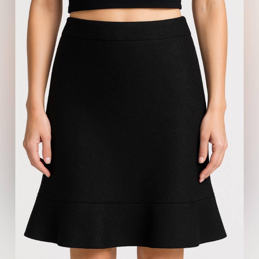 Gap Black Tweed Skirt 2
